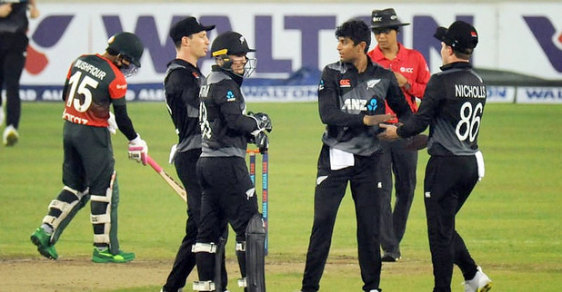 এইমাত্র শেষ হলো বাংলাদেশ ও নিউজিল্যান্ডের মধ্যকার তৃতীয় টি-২০ ম্যাচ, দেখেনিন ফলাফল