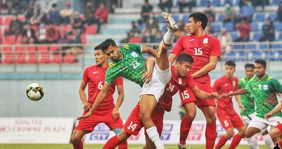 শক্তিশালী কিরগিজস্তানের বিপক্ষে মাঠে নামছে বাংলাদেশ, দেখেনিন সময়সূচি