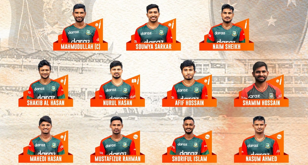এক পরিবর্তন নিয়ে নিউজিল্যান্ডের বিপক্ষে শেষ টি-২০ ম্যাচের জন্য শক্তিশালী একাদশ ঘোষণা করলো বাংলাদেশ