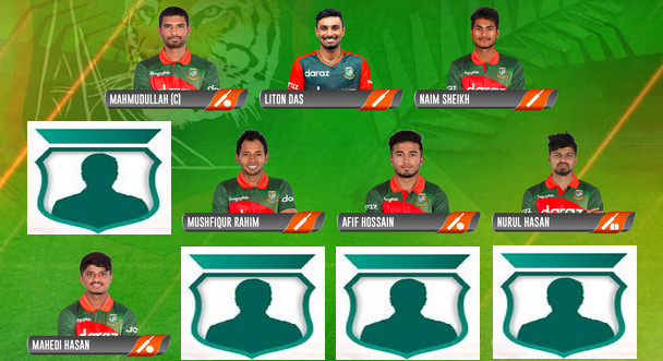 চার পরিবর্তন নিয়ে শেষ ম্যাচে নিউজিল্যান্ডের বিপক্ষে শক্তিশালী একাদশ ঘোষণা করলো বাংলাদেশ