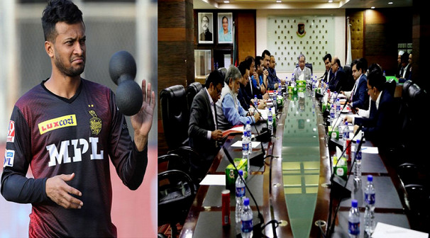 সাকিবের আইপিএল ভাগ্য নির্ভর করছে বিসিবির সিদ্ধান্তের ওপর