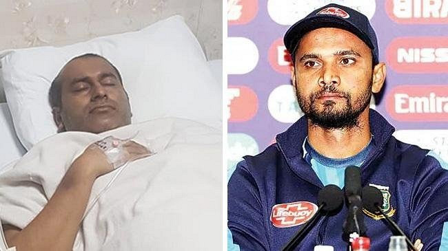 বন্ধু রুবেল তোর জন্য আল্লাহর কাছে দোয়া করছি: মাশরাফি