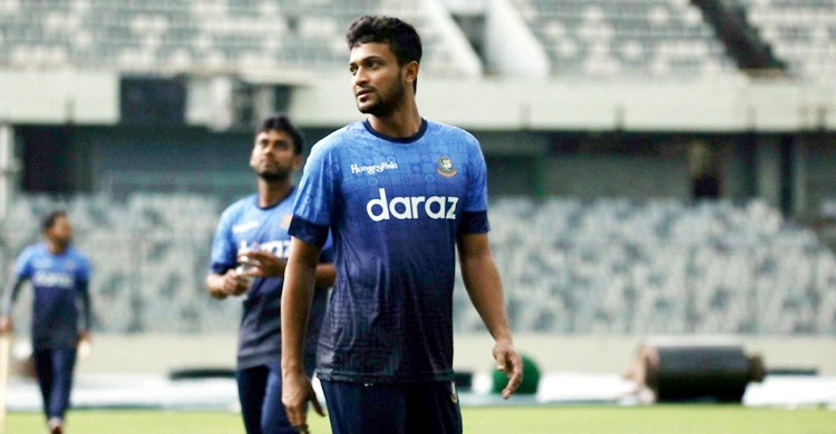 দলের সঙ্গে যোগ দিলেন সাকিব