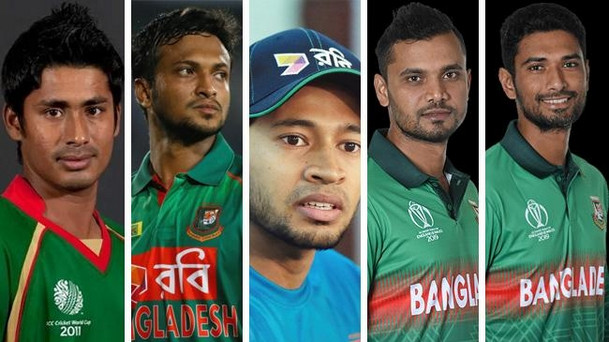 ৬ আসর, ৫ জয়, ৫ অধিনায়ক