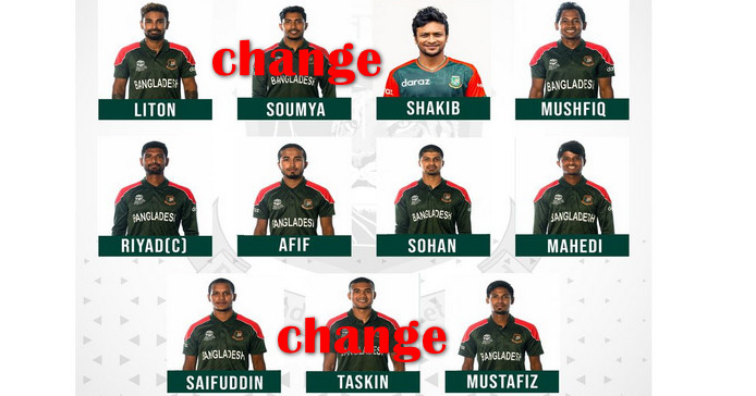 দুই পরিবর্তন নিয়ে ওমানের বিপক্ষে ম্যাচের জন্য শক্তিশালী একাদশ ঘোষণা করলো বাংলাদেশ