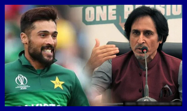 বেতন নিয়ে নিয়ে পিসিবি বস রমিজকে খোঁচা দিলেন আমির