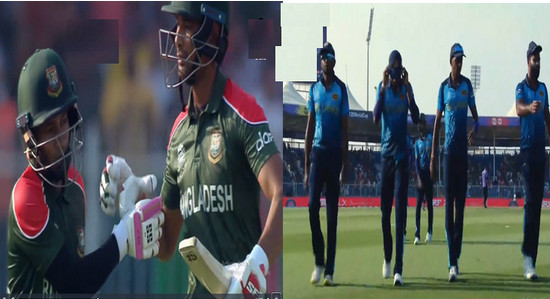 শ্রীলঙ্কাকে বিশাল রানের টার্গেট দিলো বাংলাদেশ