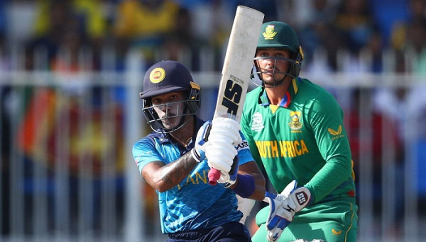 দক্ষিণ আফ্রিকাকে মাঝারি রানের টার্গেট দিল শ্রীলংকা