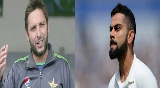 হঠাৎ করেই কোহলিকে নিয়ে অবিশ্বাস্য মন্তব্য করলেন আফ্রিদি