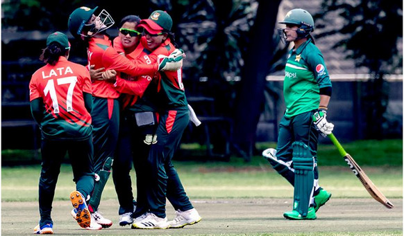 হাড্ডাহাড্ডি লড়াইয়ে এইমাত্র শেষ বাংলাদেশ বনাম পাকিস্তানের মধ্যকার ম্যাচ, দেখেনিন ফলাফল