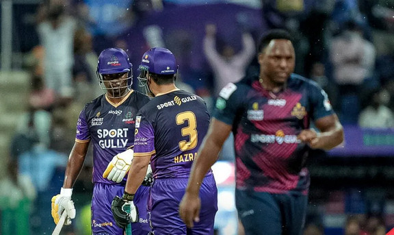 জাজাই ঝড়ে টি-টেন লিগে ২৩৪ অবিশ্বাস্য রানের ম্যাচ দেখলো ক্রিকেট বিশ্ব