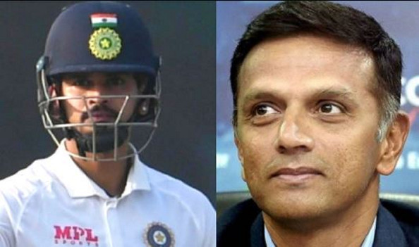 টেস্টে রিস্ক নিয়ে ছক্কা মারায় শ্রেয়সকে ধমক দেন দ্রাবিড়