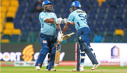 টি-টেন লীগ: শাহজাদ ও রাজাপাকশার ব্যাটিং ঝড়ে শেষ হলো ২২২ রানের অবিশ্বাস্য ম্যাচ