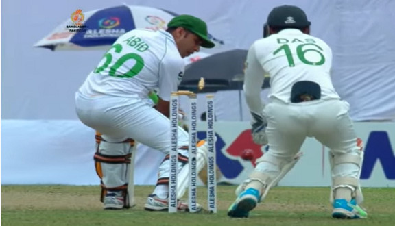 দুই ওপেনারের বিদায়, স্বস্তি নিয়ে মধ্যাহ্ন বিরতিতে বাংলাদেশ