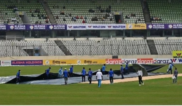বৃষ্টিতে কারনে বাংলাদেশ বনাম পাকিস্তানের মধ্যকার টেস্ট নিয়ে নেয়া হলো যে সিদ্ধান্ত