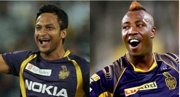 আবারও একই দলে খেলবেন সাকিব-রাসেল
