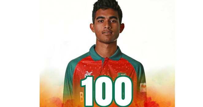 সেঞ্চুরি, সেঞ্চুরি, সেঞ্চুরি, ১ম ম্যাচেই সেঞ্চুরি তুলে নিলেন প্রান্তিক নওরোজ