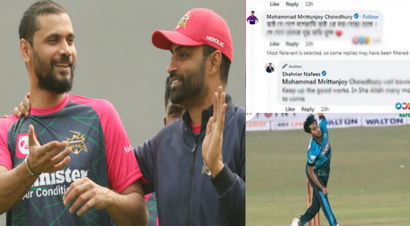 অবিশ্বাস্য ভাবে মুহূর্তেই ভাইরাল হয়ে গেলো মাশরাফিকে নিয়ে করা মৃত্যুঞ্জয়ের কমেন্ট