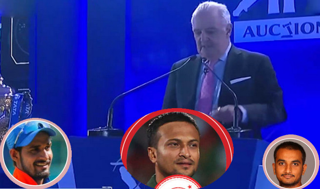 নিলাম শেষ সাকিব, দীপক হুডা, হার্ষাল প্যাটেল, নীতিশ রানা ও ডোয়েন ব্র্যাভোর, দেখেনিন সর্বশেষ অবস্থা