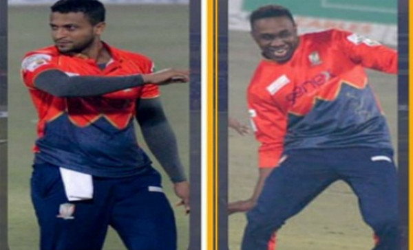 নিজেদের অন্য রুপ দেখালেন সাকিব-ব্রাভো