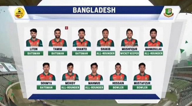 ওপেনিংয়ে তামিম, লিটন আফগানিস্তানের বিপক্ষে ১ম ওয়ানডের জন্য শক্তিশালী একাদশ ঘোষণা করলো বাংলাদেশ