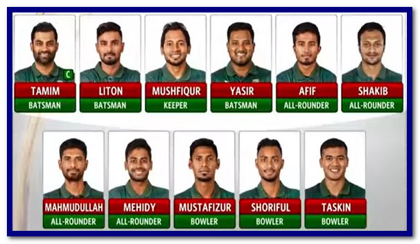 আফগানিস্তানের বিপক্ষে ২য় ওয়ানডে ম্যাচের জন্য শক্তিশালী একাদশ ঘোষণা করলো বাংলাদেশ