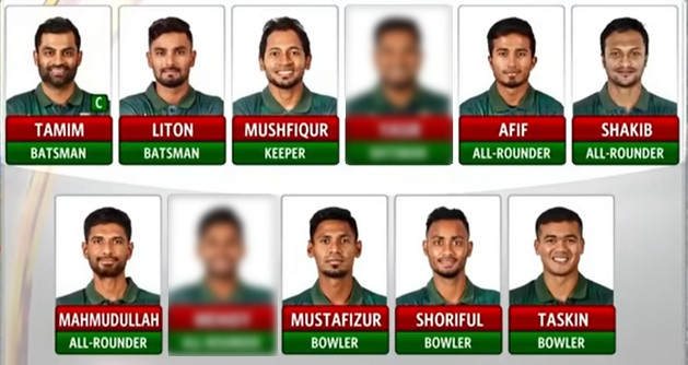 চমক দিয়ে আফগানিস্তানের বিপক্ষে ৩য় ওয়ানডের জন্য শক্তিশালী একাদশ ঘোষণা করলো বাংলাদেশ