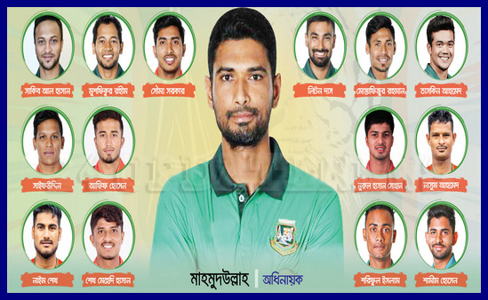 শেষ মুহুর্তে নতুন করে আফগানিস্তানের মধ্যকার দুই ম্যাচ টি-২০ সিরিজের দল ঘোষণা করলো বিসিবি