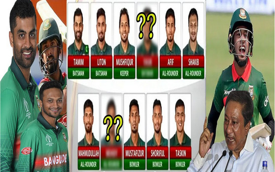 দক্ষিণ আফ্রিকার বিপক্ষে ১ম ওয়ানডের জন্য শক্তিশালী একাদশ ঘোষণা করলো বাংলাদেশ
