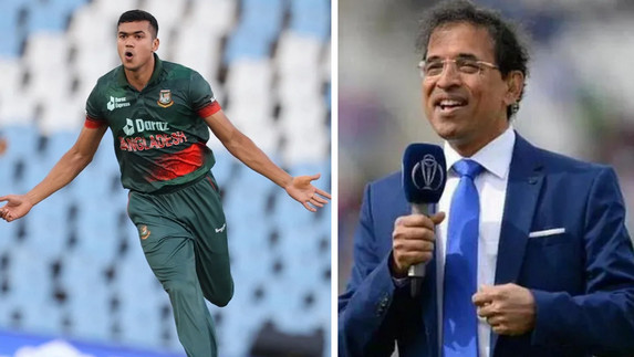 তাসকিনকে নিয়ে ভবিষ্যৎবানী করলেন হার্শা ভোগলে
