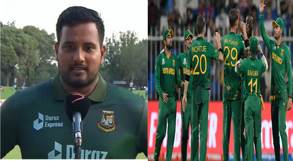 দারুণ ইনিংস খেলে বাংলাদেশ দলের ক্রিকেটারকে নয় কৃতিত্ব দিচ্ছেন দক্ষিণ আফ্রিকার ক্রিকেটারকে