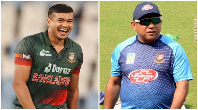 বাংলাদেশের ফাস্ট বোলিং ইউনিট তৈরিতে সুজন স্যারের অবদান সবচেয়ে বেশি : তাসকিন