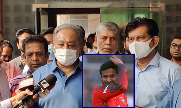 সাকিবকে নিয়ে অবিশ্বাস্য মন্তব্য করলেন বিসিবি বস পাপন