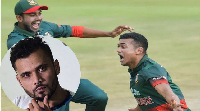 বাংলাদেশের ইতিহাস গড়া সিরিজ জয় : তাসকিনকে নিয়ে মাশরাফীর বিশেষ বার্তা