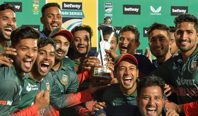 দক্ষিণ আফ্রিকায় সিরিজ জয়ে টাইগারদের বিশাল অংকের পুরস্কার ঘোষণা করলো বিসিবি