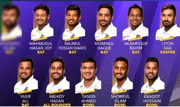 ব্রেকিং নিউজ: প্রথম টেস্ট ম্যাচের জন্য দক্ষিণ আফ্রিকার বিপক্ষে শক্তিশালী একাদশ ঘোষণা করলো বাংলাদেশ