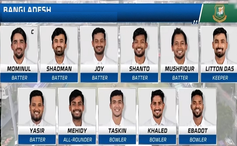 আগামীকাল দুই পরিবর্তন নিয়ে দক্ষিণ আফ্রিকার বিপক্ষে মাঠে নামছে বাংলাদেশ, দেখেনিন একাদশ