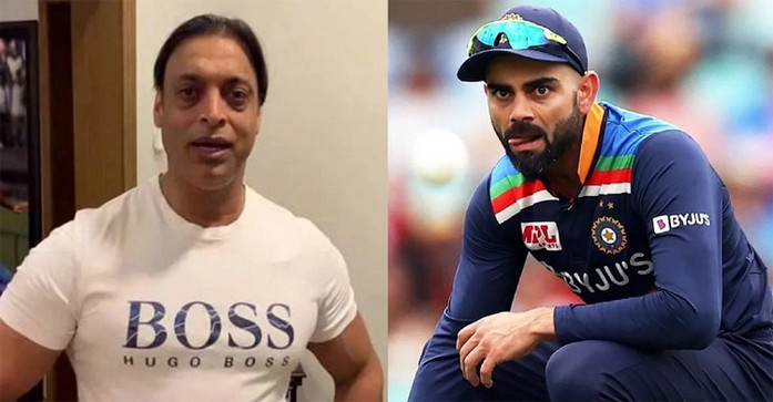 কোহলিকে নিয়ে অবিশ্বাস্য মন্তব্য করলেন শোয়েব