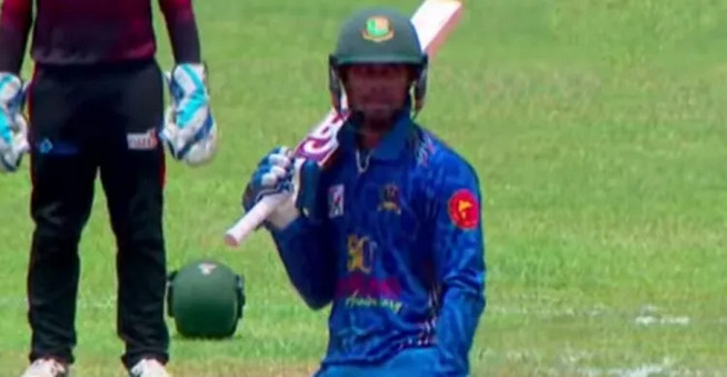 ওরে ব্যাটিং: ৬ ছক্কা ৮ চারে ঝড়ো সেঞ্চুরি তুলে নিলেন সাব্বির, খেলাটি লাইভ দেখুন এখানে