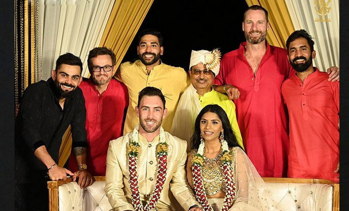 ম্যাক্সওয়েলের বিয়ের পার্টিতে কোহলির 'পুষ্পা নাচ' ভিডিও ভাইরাল