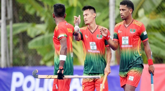 গোল, গোল, গোল, থাইল্যান্ডকে উড়িয়ে দিয়ে ফাইনালে বাংলাদেশ