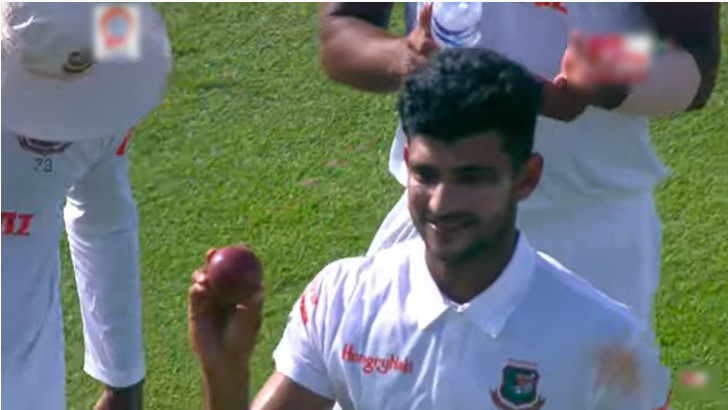 নাঈমের ‘৬’ উইকেট, প্রথম ইনিংসে অল-আউট শ্রীলঙ্কা