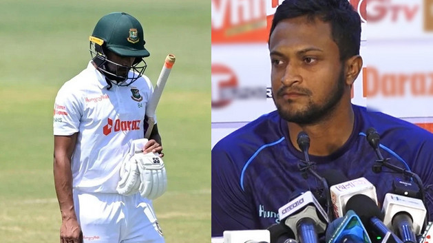 সাকিবের চোখে সবচেয়ে ‘ভয়ংকর’ ও ‘খারাপ দিক’ শান্তর রান আউট