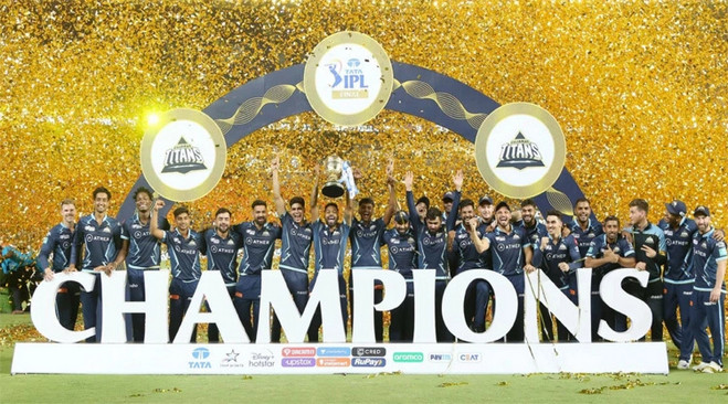 আইপিএল অভিষেকেই বাজিমাত গুজরাট টাইটান্সের