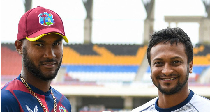 শেষ হলো বাংলাদেশ বনাম ওয়েস্ট ইন্ডিজের মধ্যকার প্রথম ম্যাচের টস,দেখেনিন ফলাফল