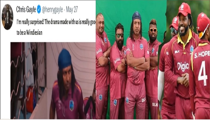 ধারাবাহিক নাটক টিম ওয়েস্ট ইন্ডিজ নিয়ে “ক্রিস” গেইলের টুইট, নাটক নিয়ে যে মন্তব্য করলেন