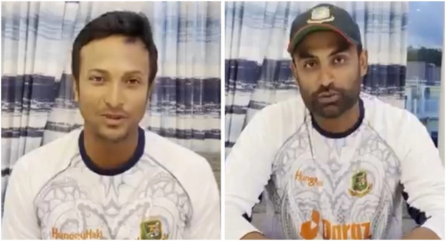স্বপ্ন সত্যি: প্রধানমন্ত্রীকে ধন্যবাদ জানালেন সাকিব ও তামিম