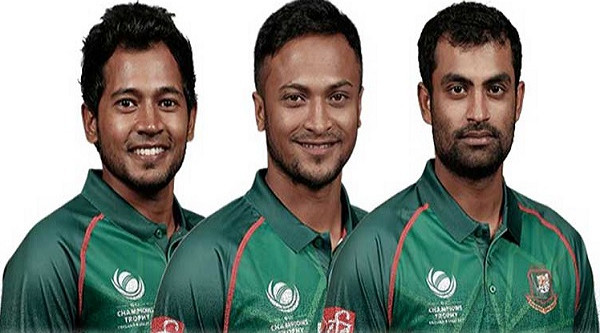 মুশফিকুর  ৫২৩৫, তামিম ৫০৭৮, সাকিব ৪২৩৫