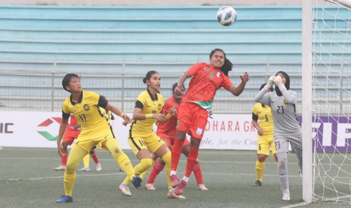 চমর উত্তেজনায় শেষ হলো বাংলাদেশ বনাম মালয়েশিয়ার মধ্যকার ম্যাচ, দেখেনিন ফলাফল
