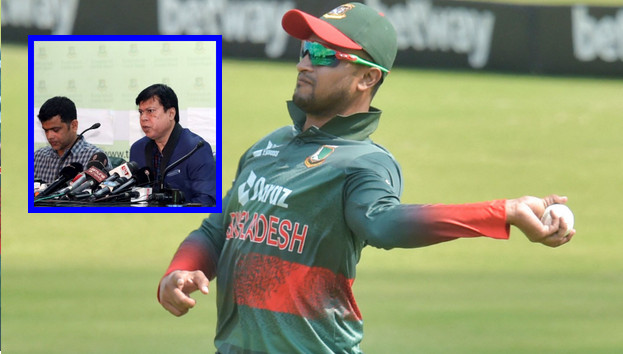 জিম্বাবুয়ে সিরিজে সাকিবের থাকা না থাকা নিয়ে জানিয়ে দিল বিসিবি